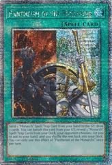 Pantheism of the Monarchs - RA04-EN261 -(Quarter Century Secret Rare) - 1st Edition